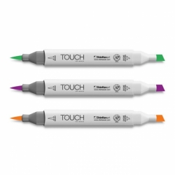 TOUCH Twin Brush Marker - oboustranný fix - ShinHan Art - sada 24 ks