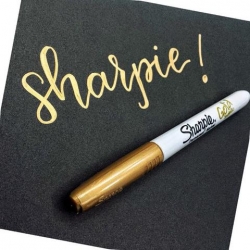 Sharpie permanent markers METALLIC - permanentní fixy - 2 barvy