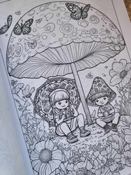 Enchanted Teapot adult coloring book