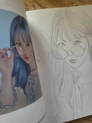 Everyday girl Coloring Book - KOREA  