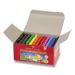 Faber-Castell Chublets Jumbo - Voskovky - 96 ks po 12 barvách