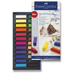 Faber-Castell CREATIVE STUDIO - suché pastely - MINI - sada 24 kusů