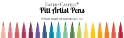 Faber-Castell PITT artist pen - štětečkové fixy - jednotlivé barvy