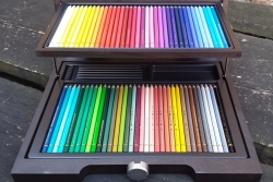 Faber-Castell POLYCHROMOS - umělecké pastelky - sada 72 ks - dřevěný kufr