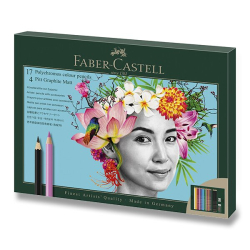 FABER-CASTELL sada Polychromos & Pitt Graphite Matt - 23 ks