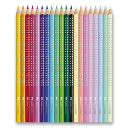 Faber-Castell SPARKLE pastelky sada 20 ks