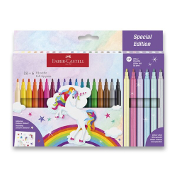 Faber-Castell Unicorn fixy - sada 24 ks