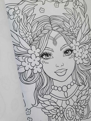 Fairy Beauties: Coloring Book for Adults - CoCo Wyo