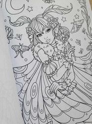 Fairy Beauties: Coloring Book for Adults - CoCo Wyo