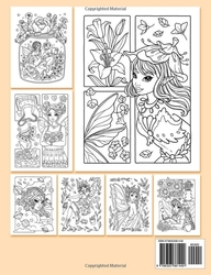 Fairy Beauties: Coloring Book for Adults - CoCo Wyo