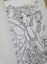 Fairy Beauties: Coloring Book for Adults - CoCo Wyo