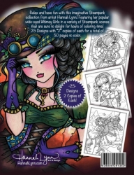 Steampunk Darlings Coloring Book - Hannah Lynn