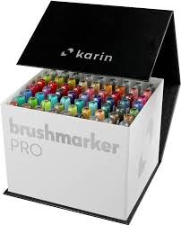 Karin Brushmarker PRO MEGA BOX 60 ks + 3 ks Blender