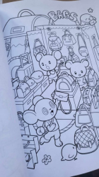  Kawaii Town Coloring Book - Jade Summer 