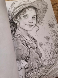 Little Prairie Girl Coloring Book- Max Brenner 