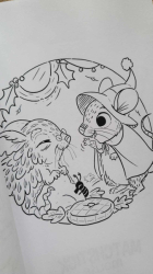 Matchstick Mouse:25 Days of Kindness Coloring Book