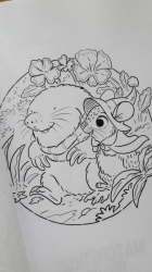 Matchstick Mouse:25 Days of Kindness Coloring Book