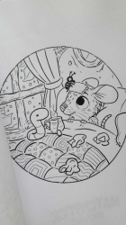 Matchstick Mouse:25 Days of Kindness Coloring Book