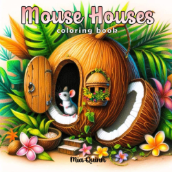 Mouse Houses - Coloring Book for Adults - Mia Quinn