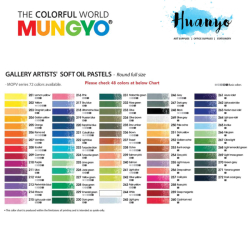 Mungyo Gallery Artists Oil Pastels - olejové pastely - jednotlivé barvy