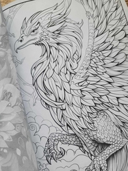 Mystical Beasts: An Epic Relaxing Coloring Book for Adults