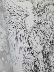 Mystical Beasts: An Epic Relaxing Coloring Book for Adults