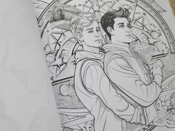 Mystical Lovers - Adult Coloring Book