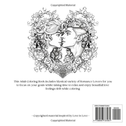 Mystical Lovers - Adult Coloring Book