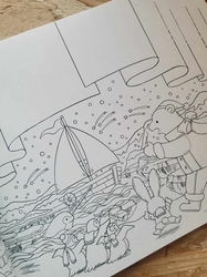 Polar Bear's Adventure Cruise Coloring Book - JAPONSKO 