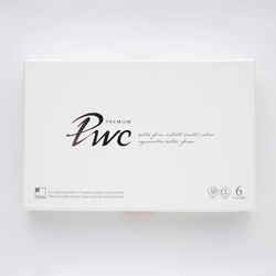 ShinHan PWC Premium extra fine artists WATER COLORS - prémiové akvarelové barvy v tubě - sada 6 barev x 15 ml 