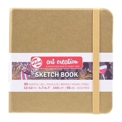 Royal Talens Art Creation - sketch book - skicák v pevné vazbě - ZLATÁ - 5 formátů  