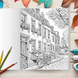 Urban Safari Coloring Book - Max Brenner 