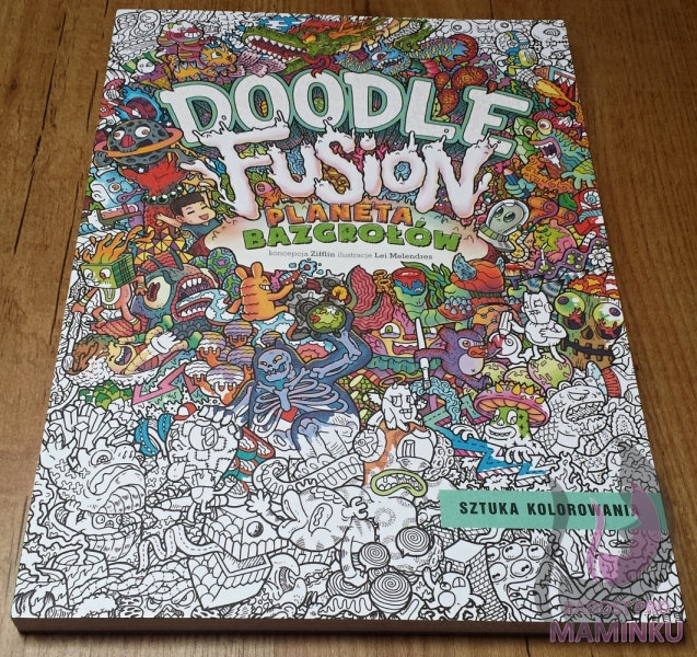 Doodle Fusion bazgrołow Zifflin´s Coloring Book