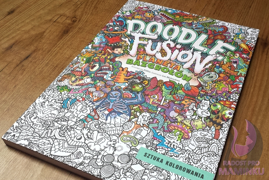 Doodle Fusion bazgrołow Zifflin´s Coloring Book